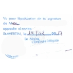 Légalisation de signature