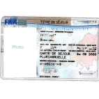 Traduction d'un titre (carte) de séjour / Residence permit