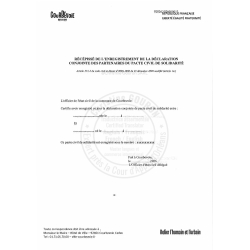 Traduction assermentée d'un PACS