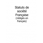 Traduction de statuts de société française